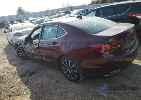2015 Acura Tlx Advance z USA, uszkodzony, nr VIN 19UUB2F7XFA007666